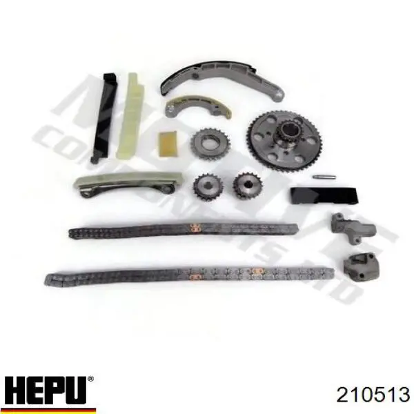 Łańcuch rozrządu, zestaw Hepu 210513 cena, od 376,96 USD
