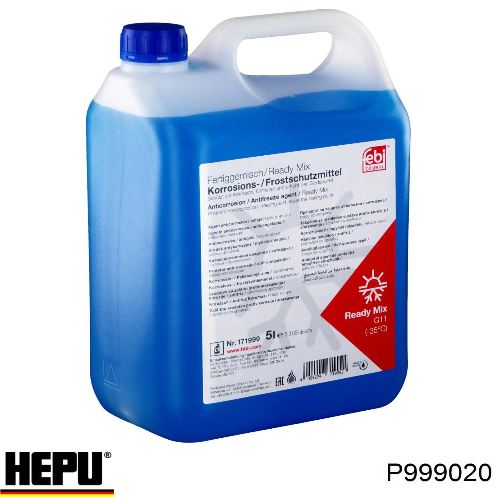Do koszyka P999020 Hepu Ciecz chłodząca