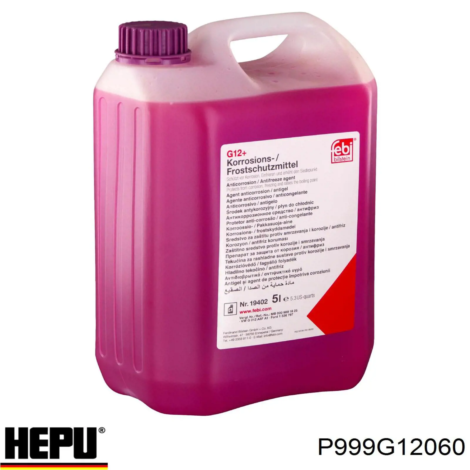 Ciecz chłodząca Hepu P999G12060 cena, od 7,82 USD