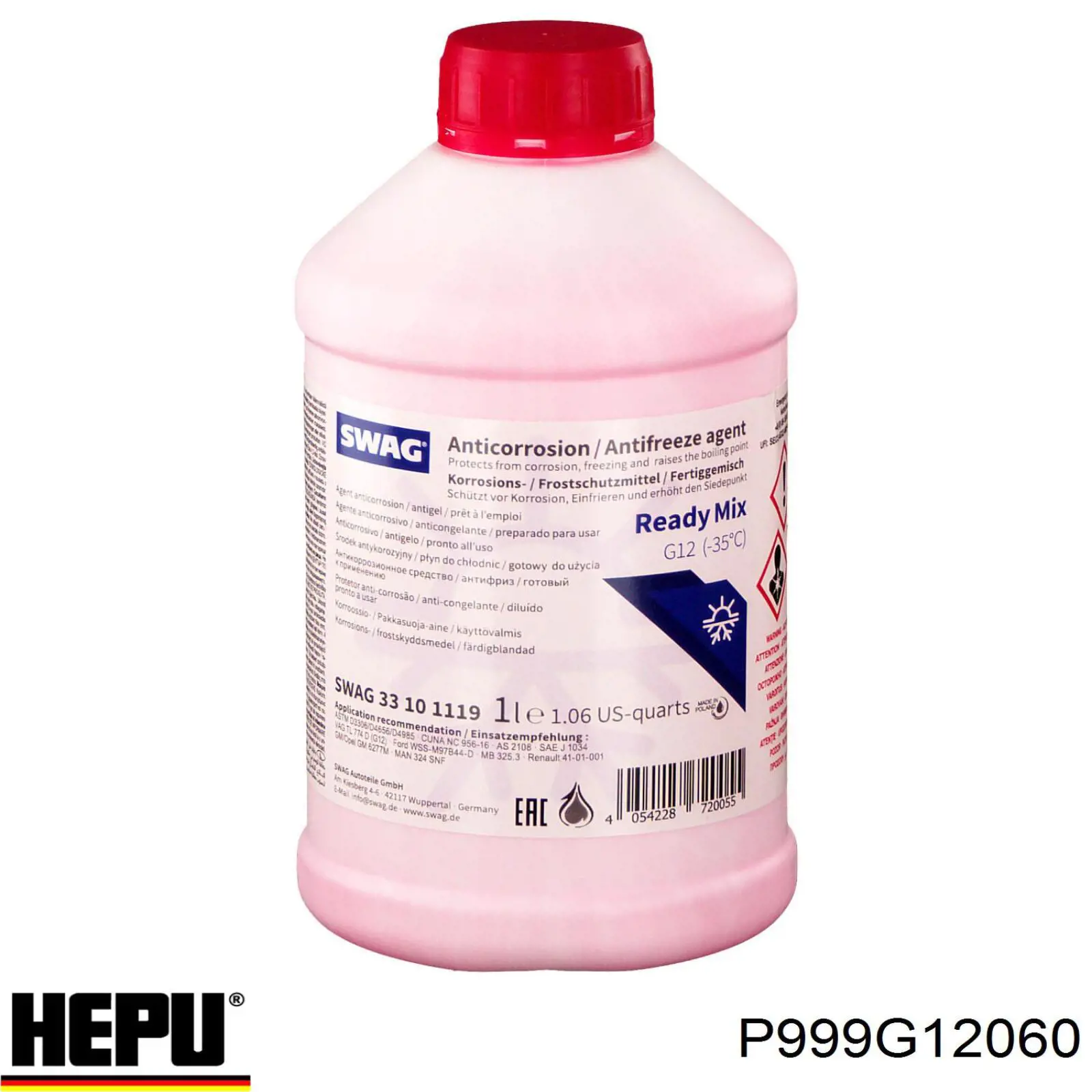 Do koszyka P999G12060 Hepu Ciecz chłodząca