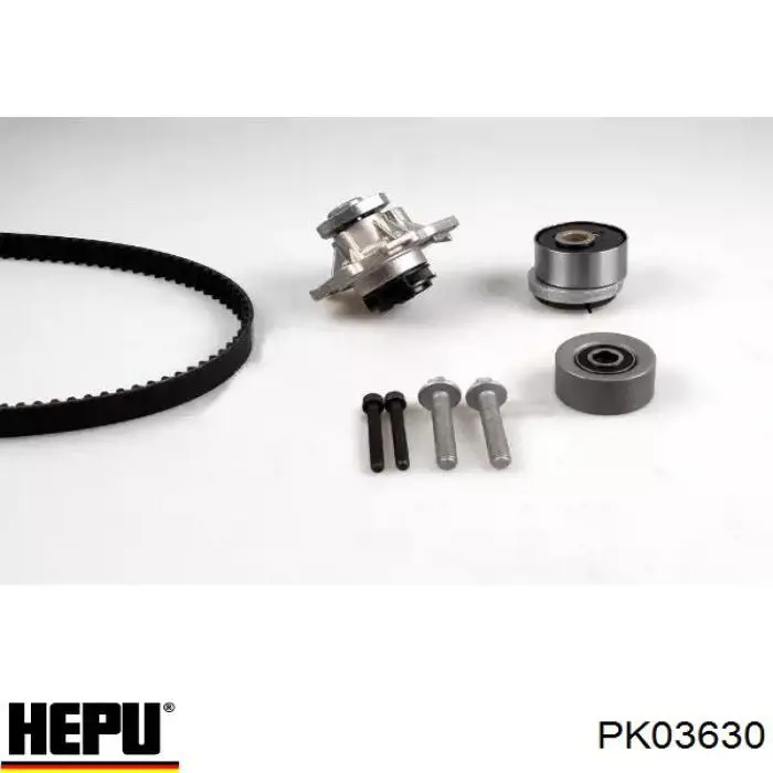 Pasek rozrządu, zestaw Hepu PK03630 cena, od 186,44 USD