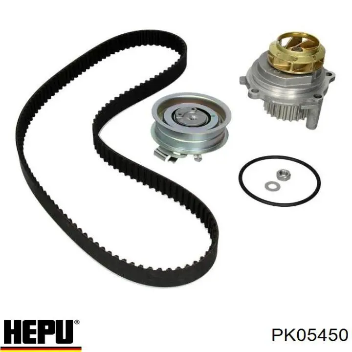 Do koszyka PK05450 Hepu Pasek rozrządu, zestaw