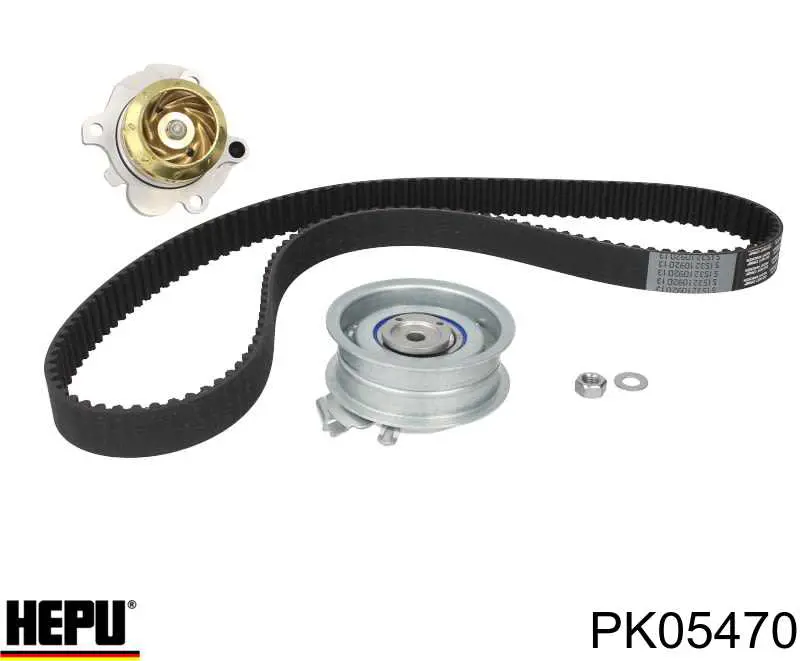 Pasek rozrządu, zestaw Hepu PK05470 cena, od 109,21 USD