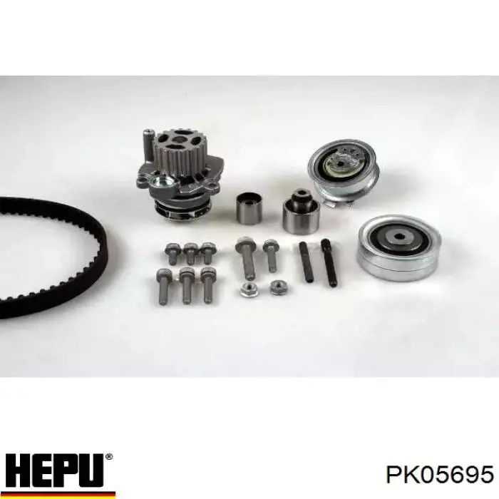 Pasek rozrządu, zestaw Hepu PK05695 cena, od 202,38 USD