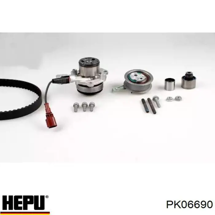 Pasek rozrządu, zestaw Hepu PK06690 cena, od 212,84 USD