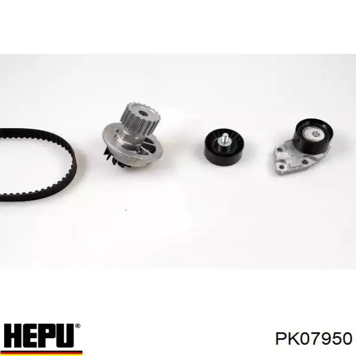 Pasek rozrządu, zestaw Hepu PK07950 cena, od 144,49 USD