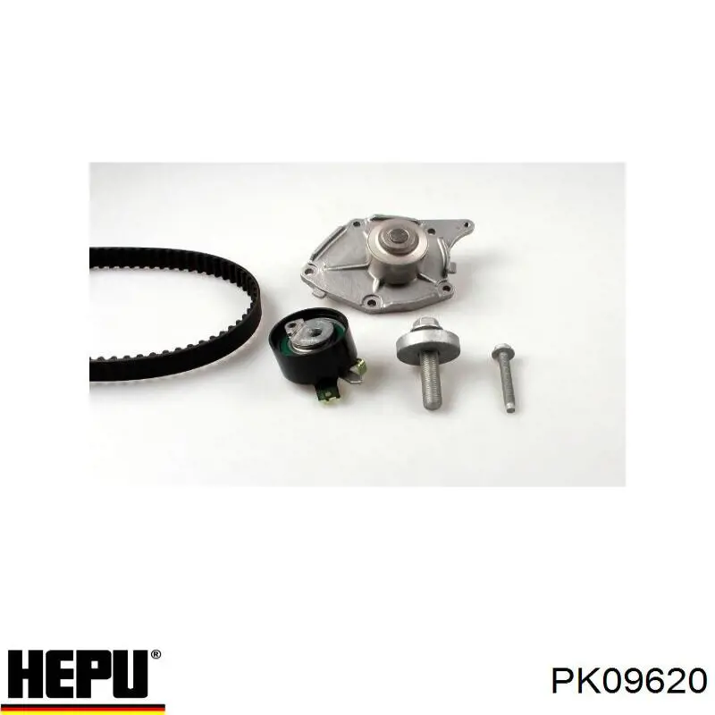 Do koszyka PK09620 Hepu Pasek rozrządu, zestaw