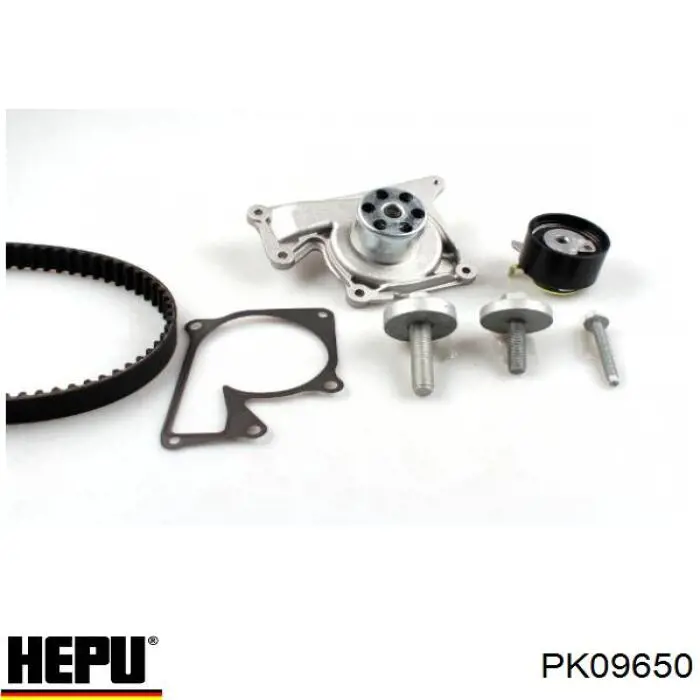 Pasek rozrządu, zestaw Hepu PK09650 cena, od 168,00 USD