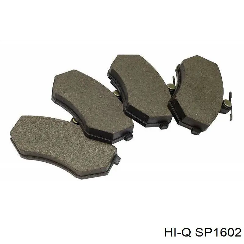 SP1602 Hi-q Klocki hamulcowe przednie tarczowe