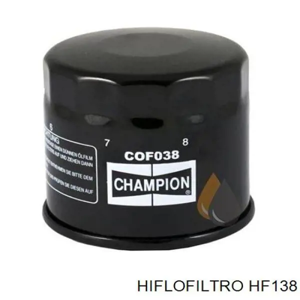 Filtr oleju Hiflofiltro HF138 cena, od 13,20 USD