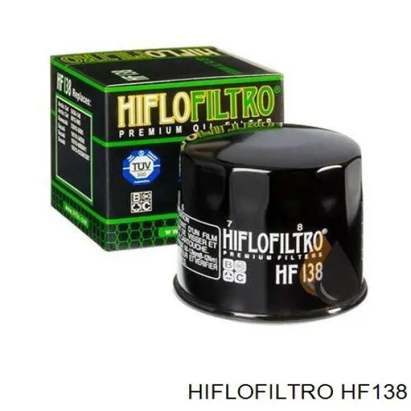 HF138 Hiflofiltro Filtr oleju