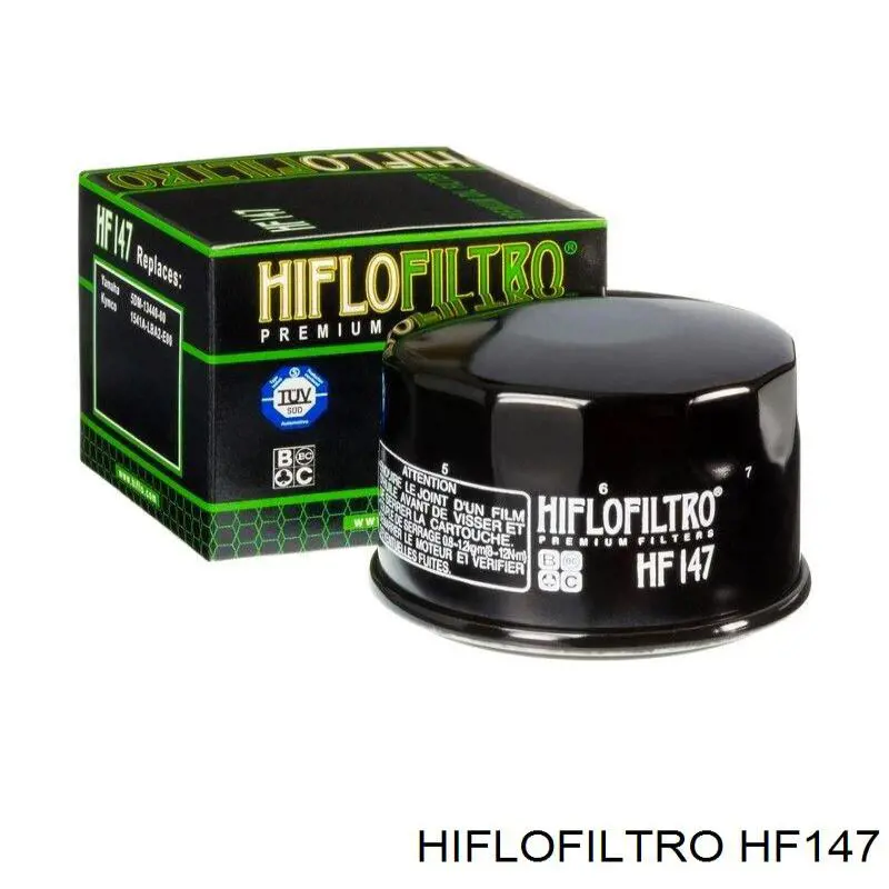 HF147 Hiflofiltro Filtr oleju