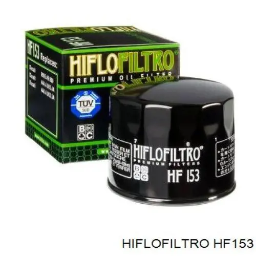 Do koszyka HF153 Hiflofiltro Filtr oleju
