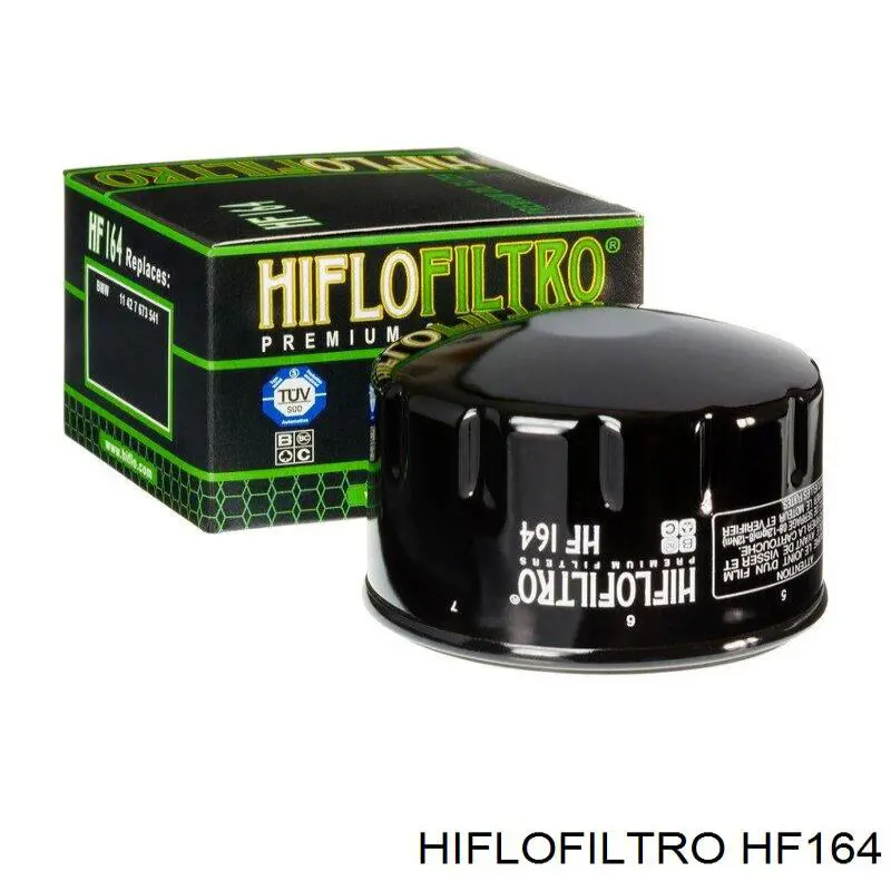 Do koszyka HF164 Hiflofiltro Filtr oleju