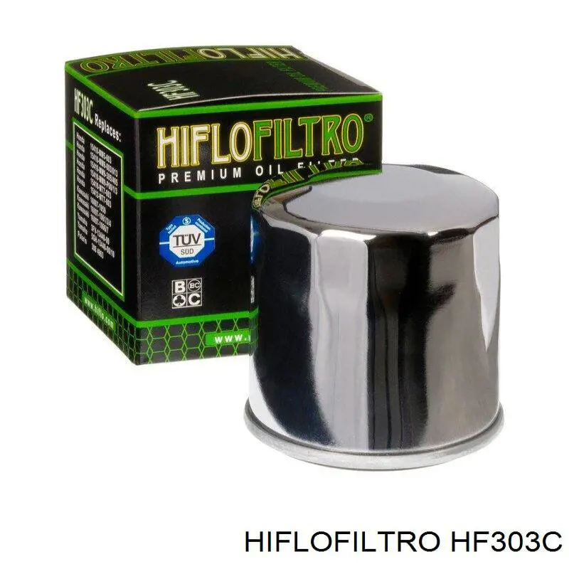 Do koszyka HF303C Hiflofiltro Filtr oleju