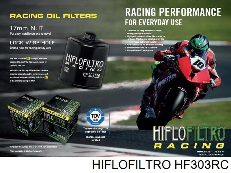 Filtr oleju Hiflofiltro HF303RC