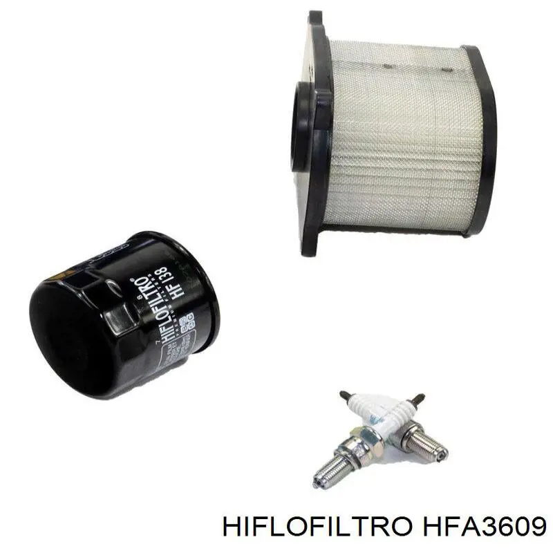 Filtr powietrza Hiflofiltro HFA3609 cena, od 38,03 USD