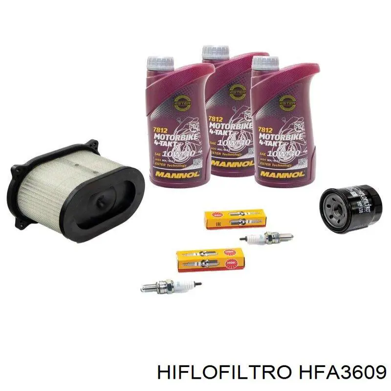 Do koszyka HFA3609 Hiflofiltro Filtr powietrza