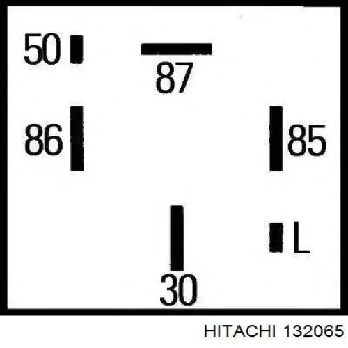 Przekaźnik świec żarowych Hitachi 132065 cena, od 34,14 USD