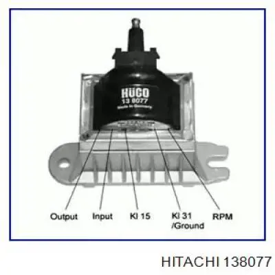 138077 Hitachi mostek prostowniczy alternatora = moster diodowy alternatora