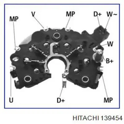 IBR852 WAI Mostek prostowniczy alternatora = Moster diodowy alternatora