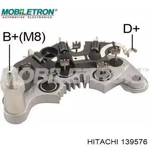 Mostek prostowniczy alternatora = Moster diodowy alternatora 139576 Hitachi