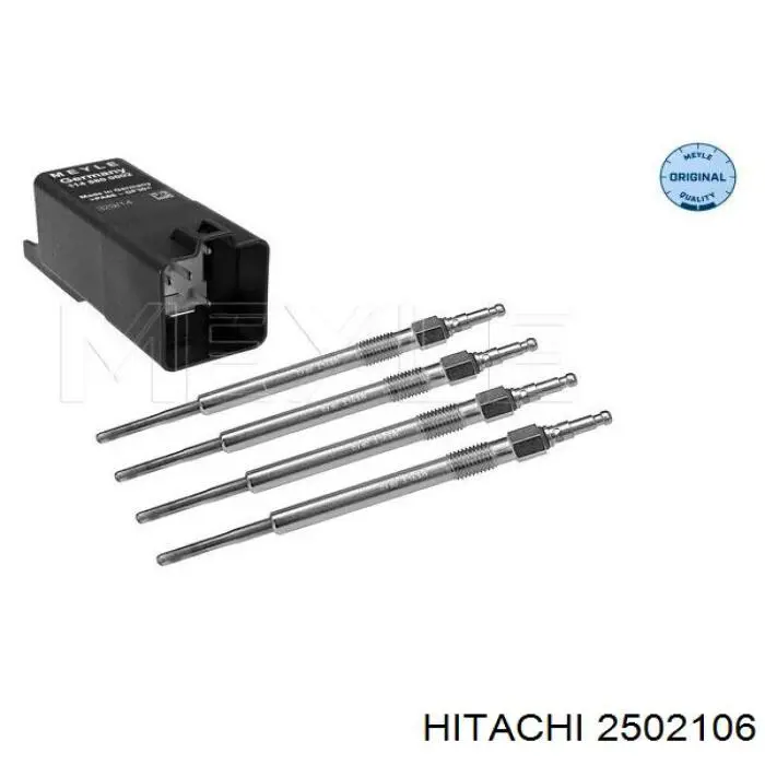 Przekaźnik świec żarowych Hitachi 2502106 cena, od 37,21 USD