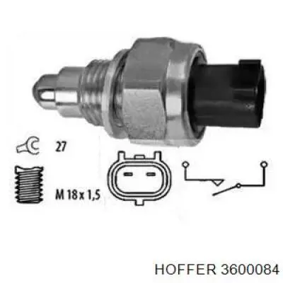 Czujnik włączania światła cofania FAE 40849 cena, od 11,42 USD
