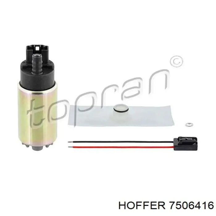 Do koszyka 7506416 Hoffer Element-turbina pompy paliwa