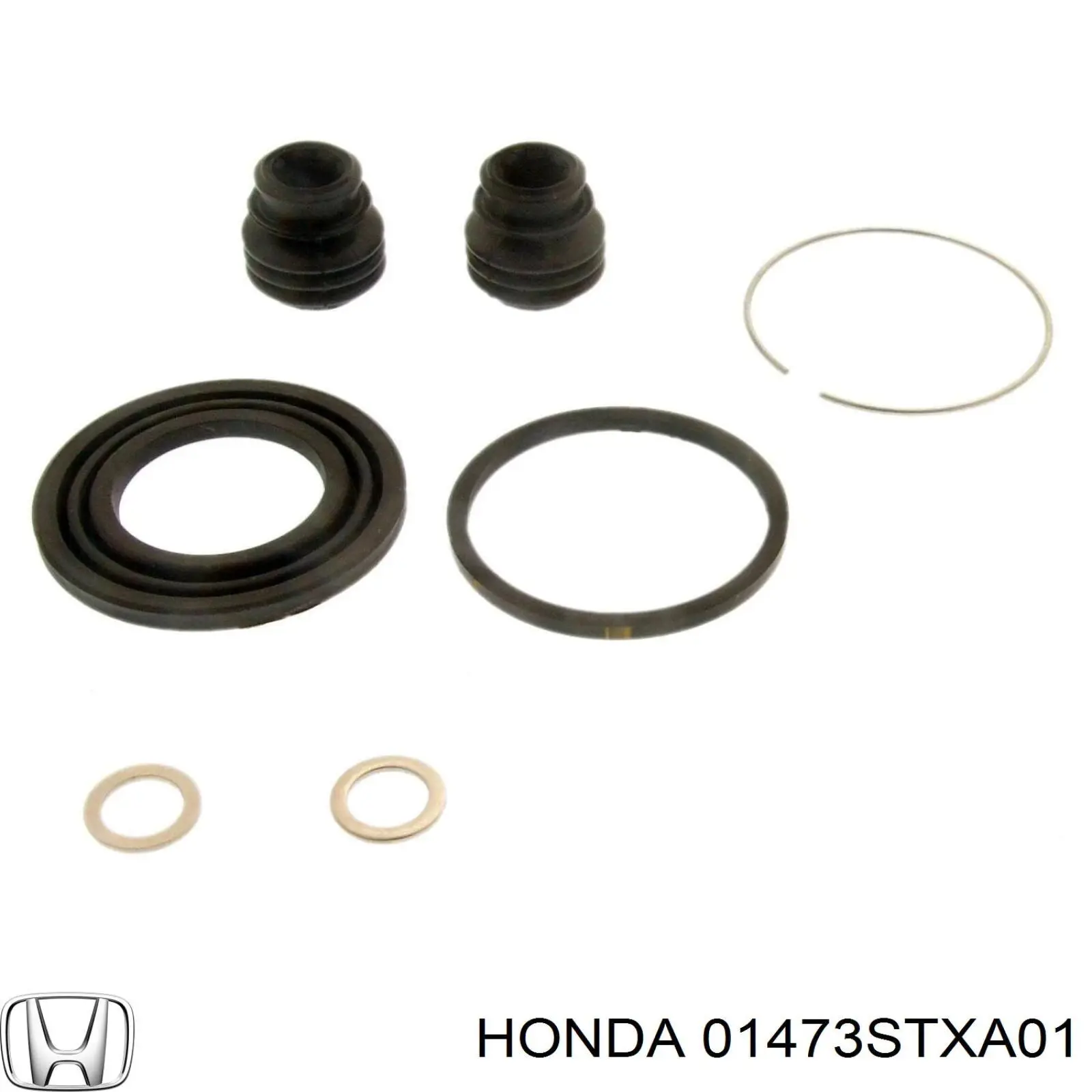 01473STXA01 Honda Zestaw naprawczy zacisku hamulcowego tylnego