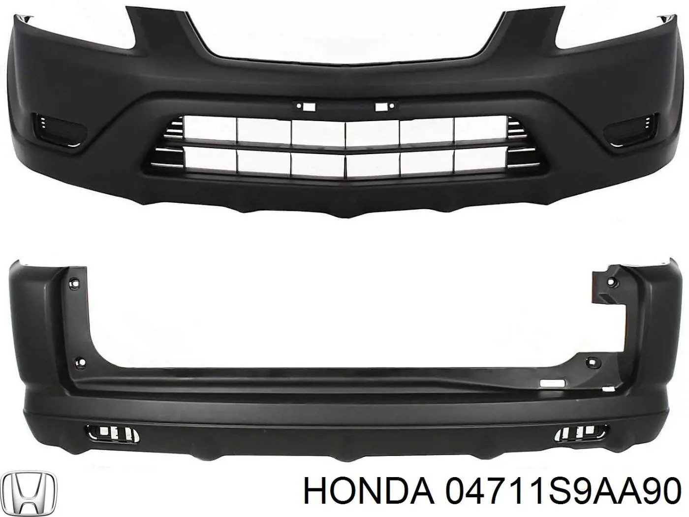 Do koszyka 04711S9AA90 Honda Zderzak przedni