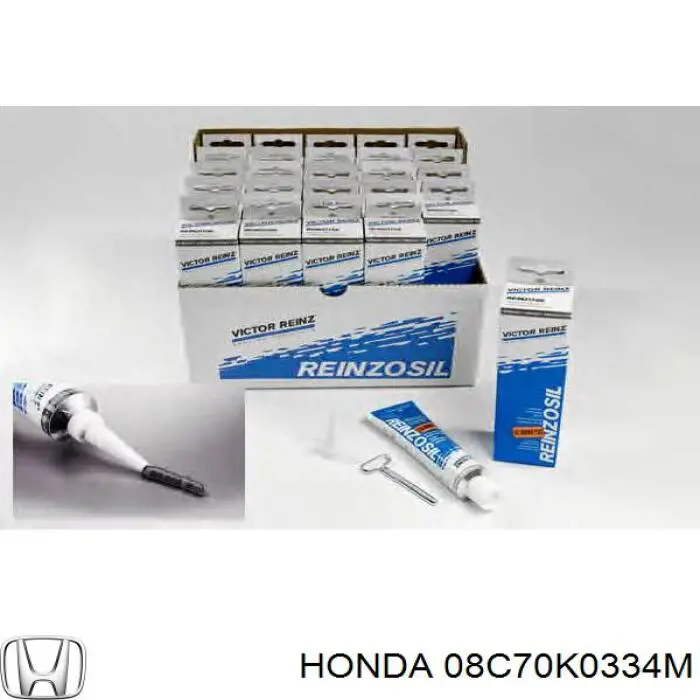 08C70K0334M Honda Szczeliwo silnikowe żaroodporne