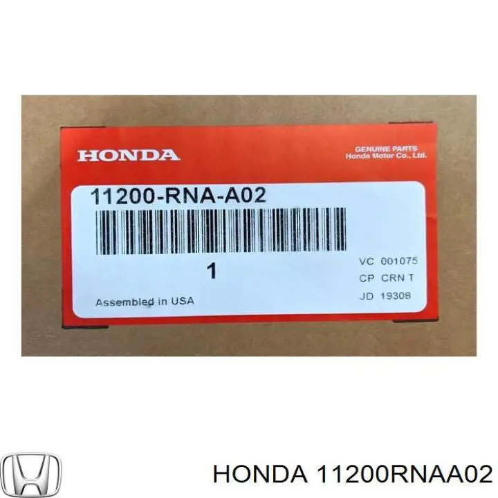 Miska olejowa silnika Honda 11200RNAA00 cena, od 82,73 USD