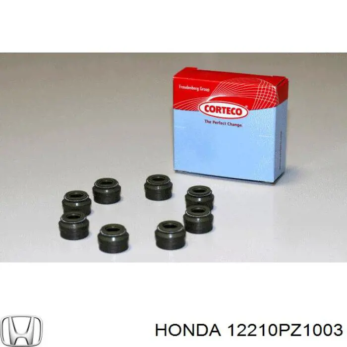 Uszczelniacz zaworu dolotowego Honda 12210PZ1003 cena, od 2,64 USD