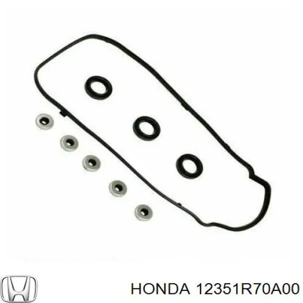 Do koszyka 12351R70A00 Honda Uszczelka pokrywy zaworowej prawa