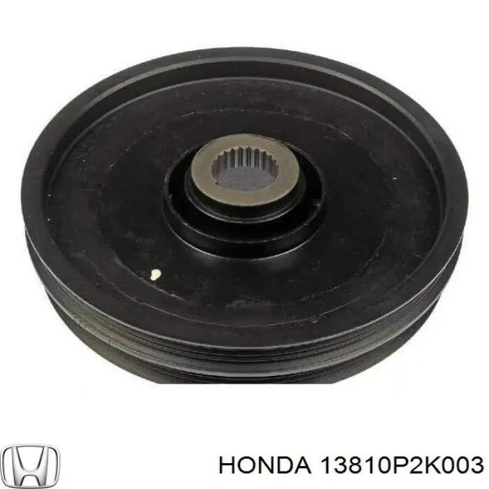 Koło pasowe wału korbowego Honda 13810P2K003 cena, od 62,88 USD