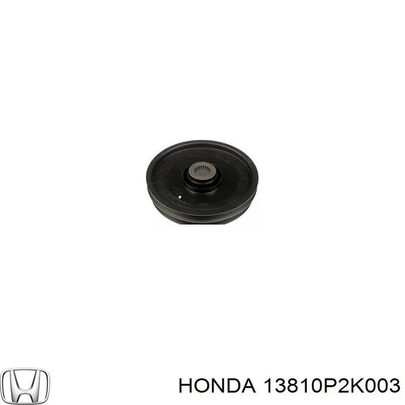 Do koszyka 13810P2K003 Honda Koło pasowe wału korbowego