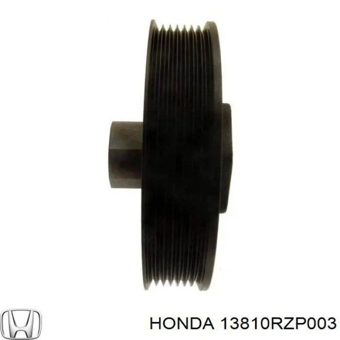 13810RZP003 Honda Koło pasowe wału korbowego