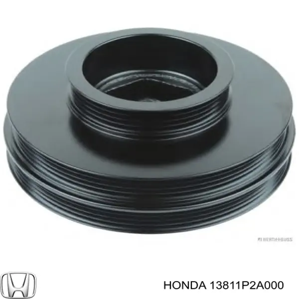 Do koszyka 13811P2A000 Honda Koło pasowe wału korbowego
