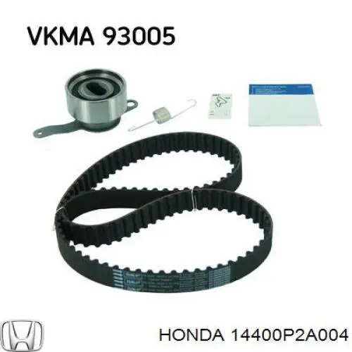 Do koszyka 14400P2A004 Honda Pasek rozrządu