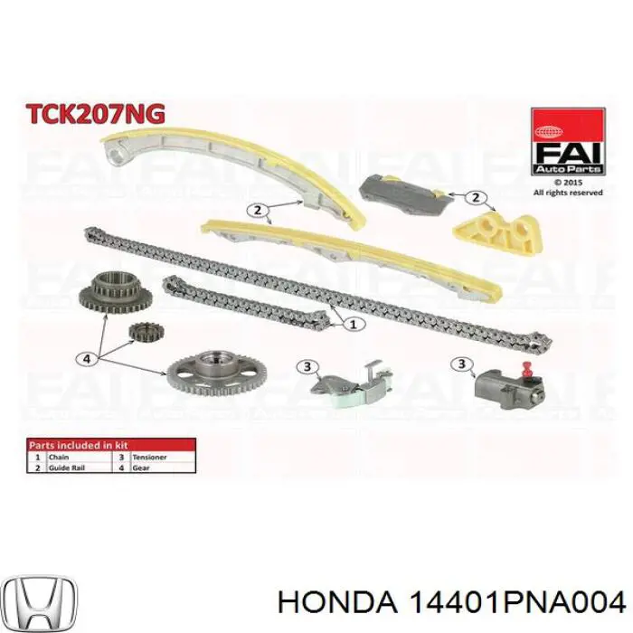 Do koszyka 14401PNA004ZUHO Zuiko Łańcuch rozrządu