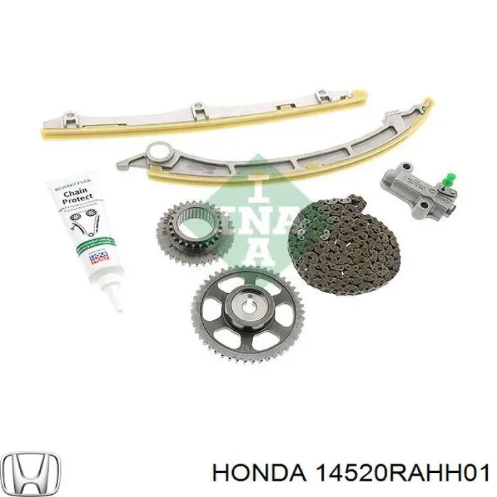Do koszyka 14520RAHH01 Honda Prowadnica napinacza łańcucha rozrządu
