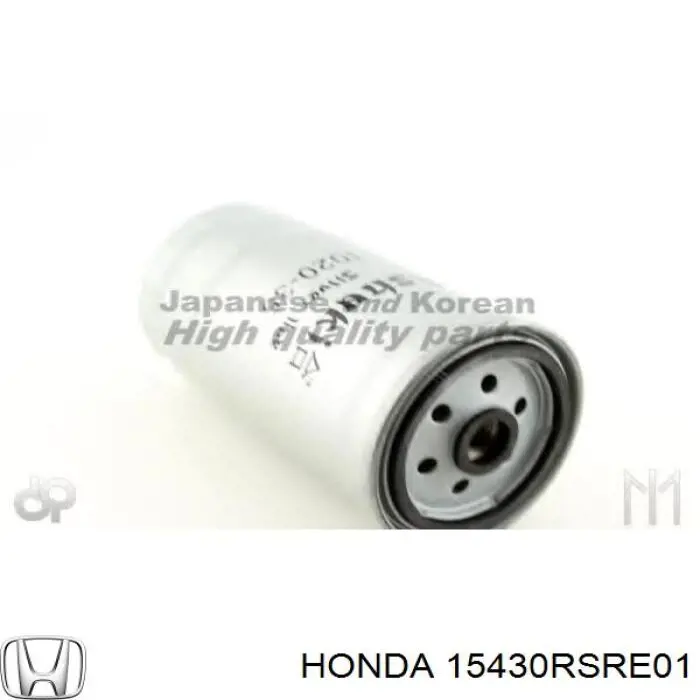 Do koszyka 15430RSRE01 Honda Filtr oleju