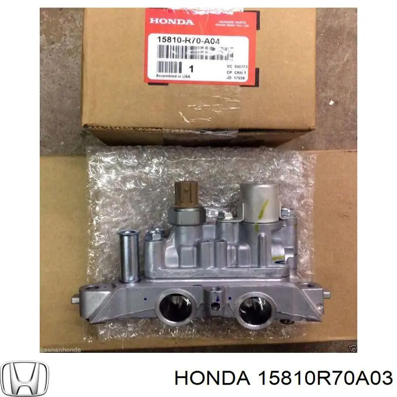 Zawór elektromagnetyczny faz rozrządu Honda 15810R70A03 cena, od 244,38 USD