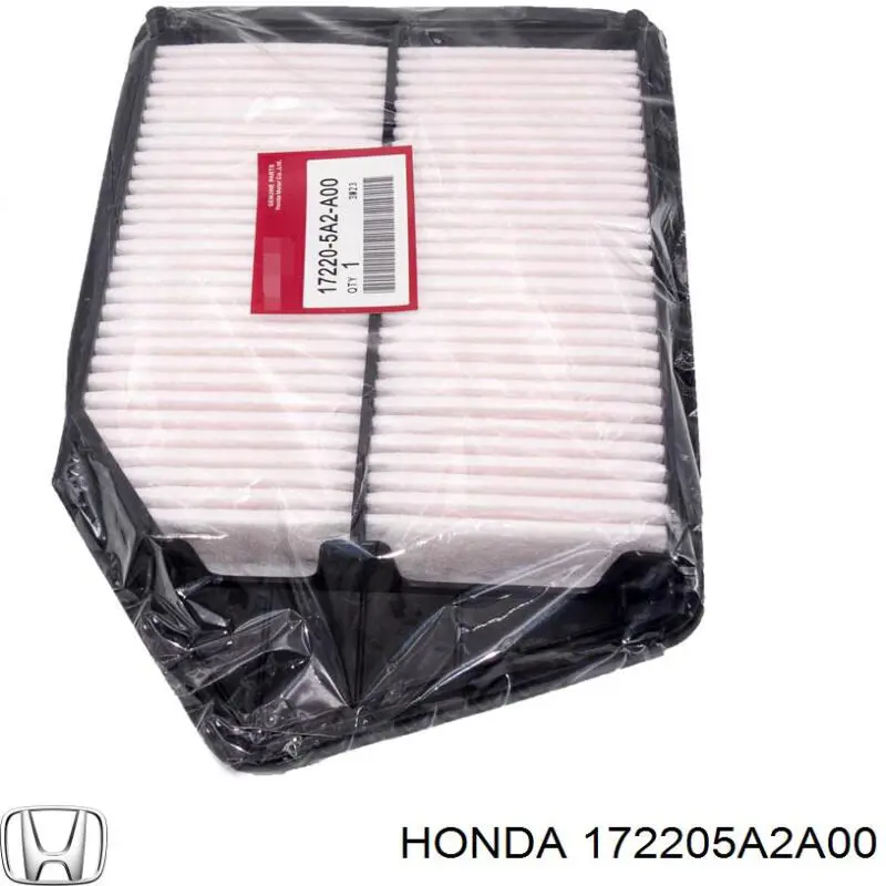 Filtr powietrza Honda 172205A2A00 cena, od 15,06 USD