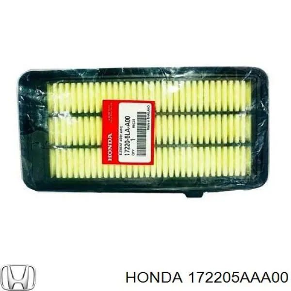 Filtr powietrza Honda 172205AAA00 cena, od 11,26 USD