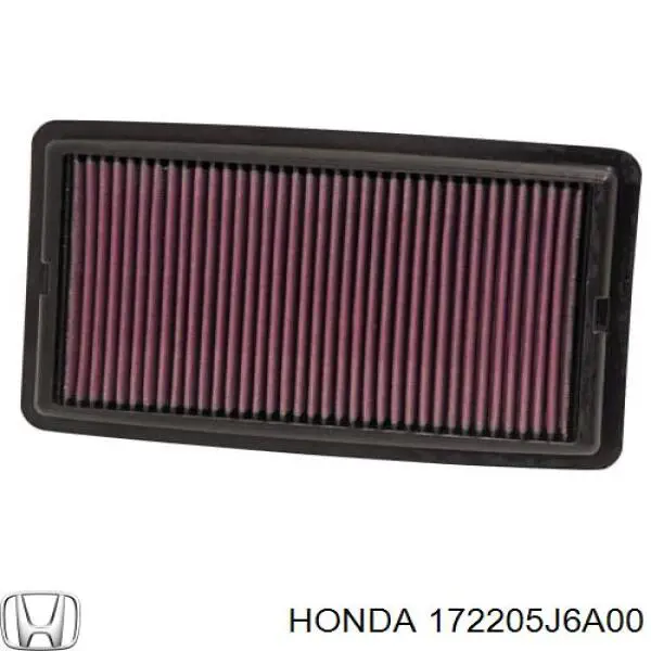 Filtr powietrza Honda 172205J6A00 cena, od 15,42 USD