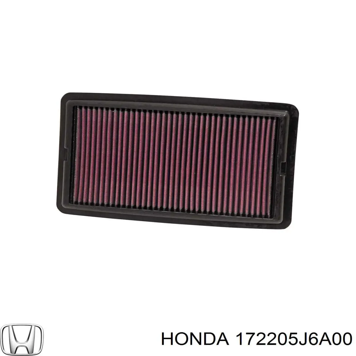 Do koszyka 172205J6A00 Honda Filtr powietrza