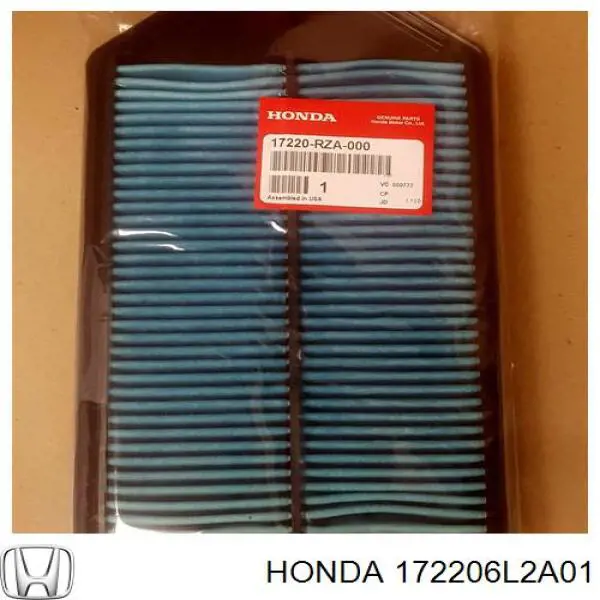 172206L2A01 Honda Filtr powietrza