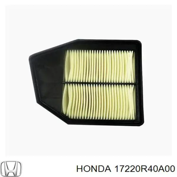 Filtr powietrza 17220R40A00 Honda